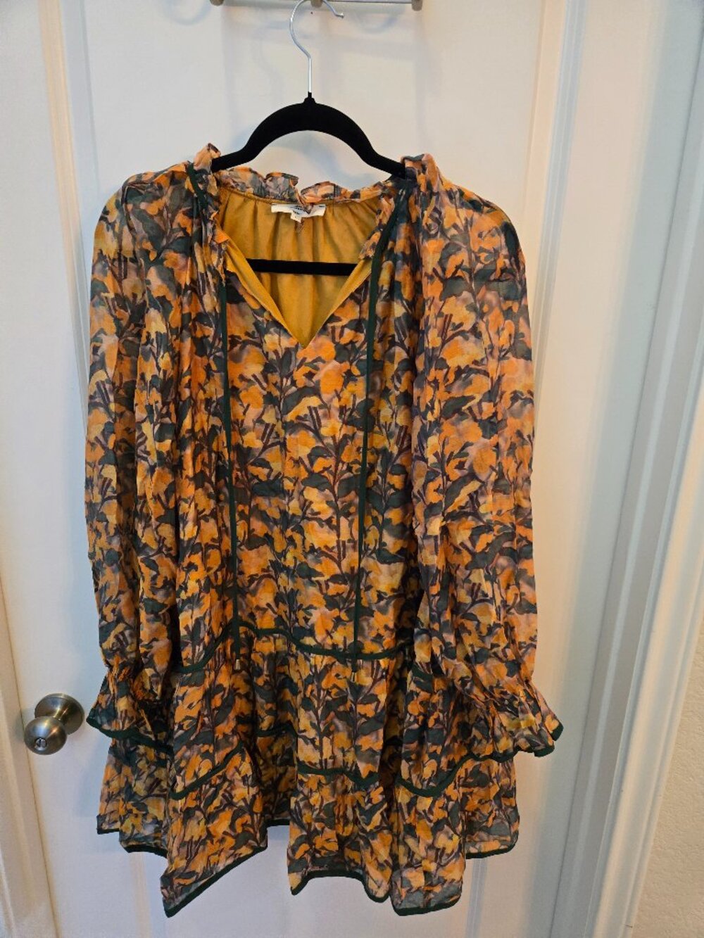 Entro size large fall dress like new